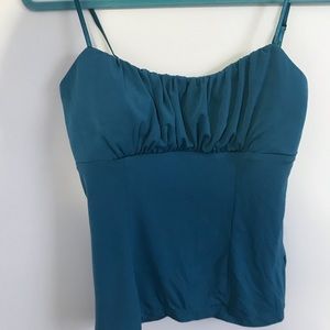Turquoise tank top